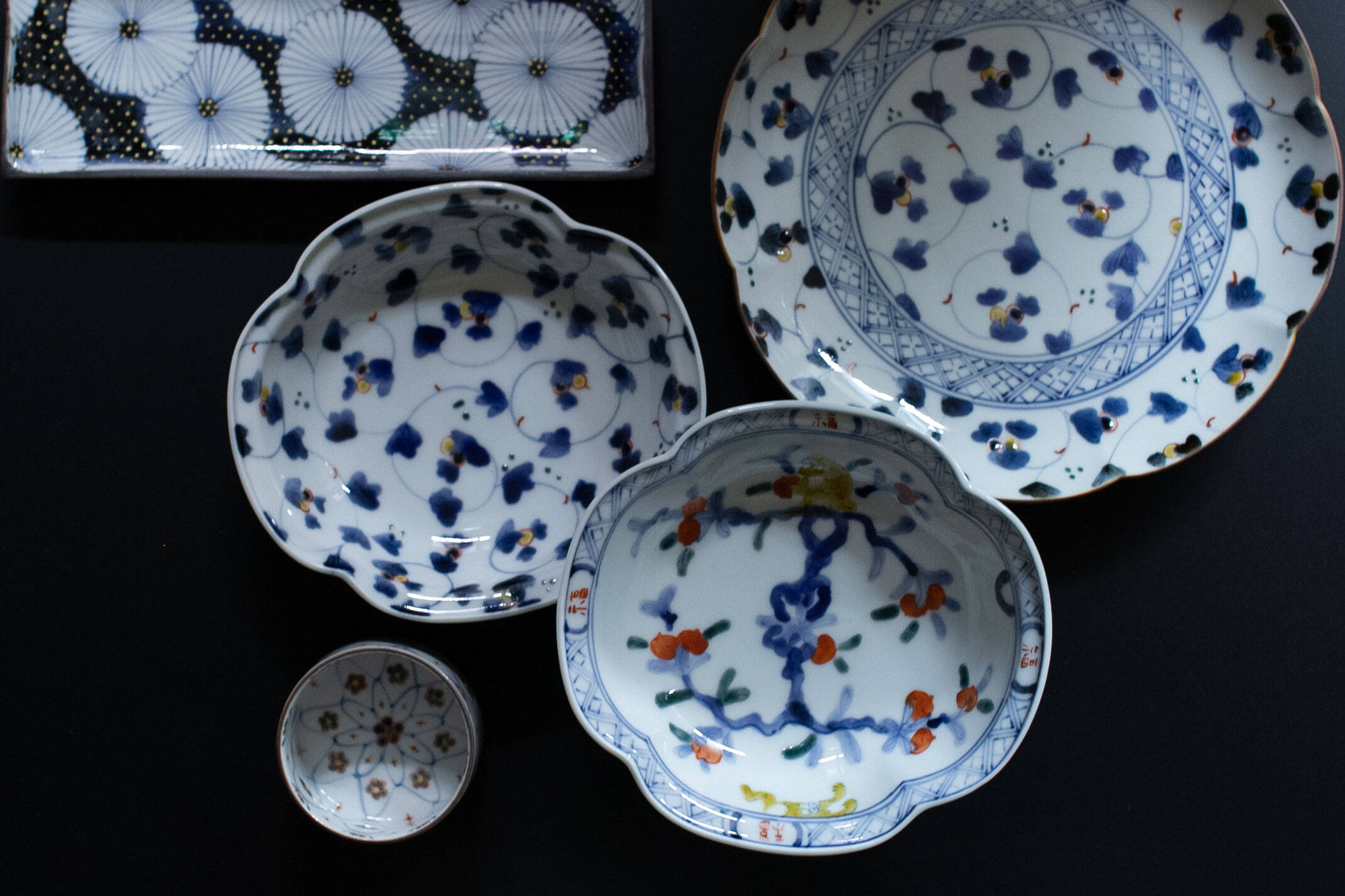 桜尽くし膾皿【中荒江道子】 | Elena Tokyo（絵れ菜Tokyo）